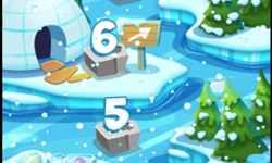 Frozen Winter Hot Math Games